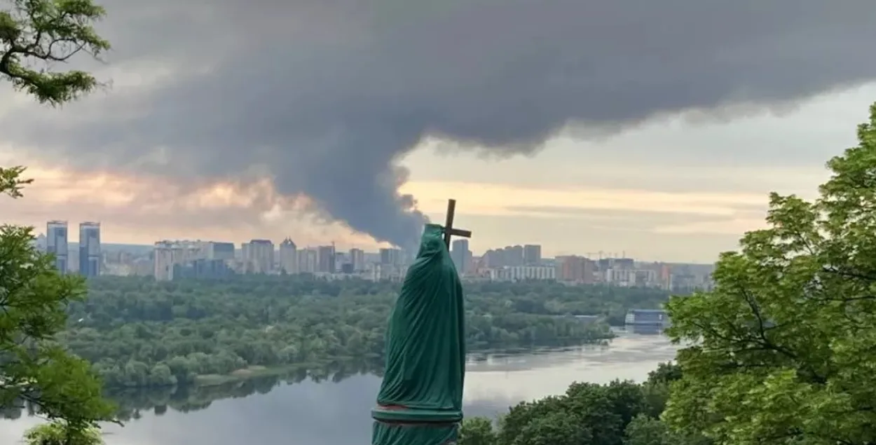 Киев во время войны​ / t.me/LeshchenkoS
