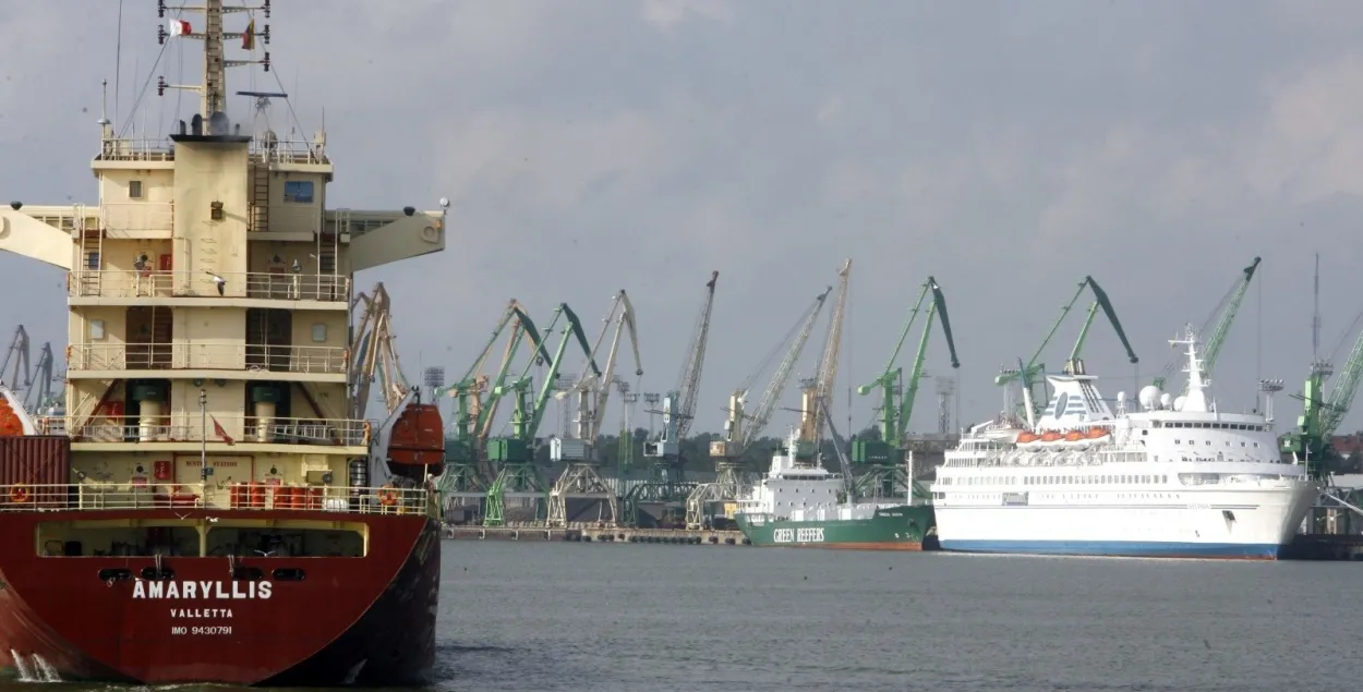 Port in Klaipeda / delfi​