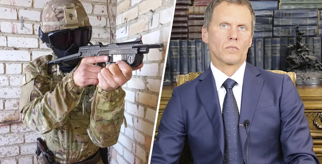 Заняткі па вайсковай падрыхтоўцы і Ігар Макар
