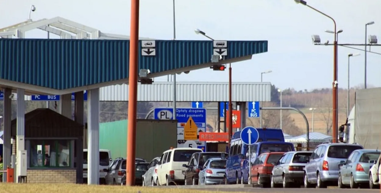 Погранпереход в Гродненской области
