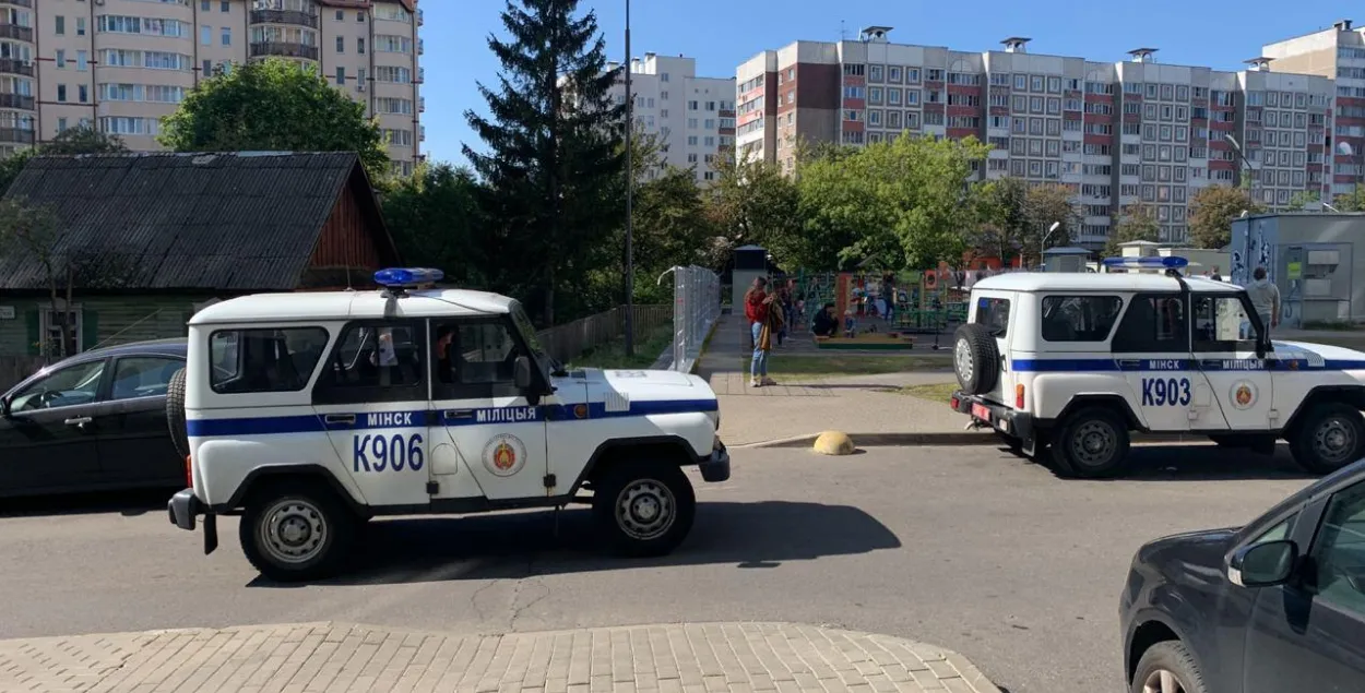 К "Площади Перемен" приехала милиция / Еврорадио