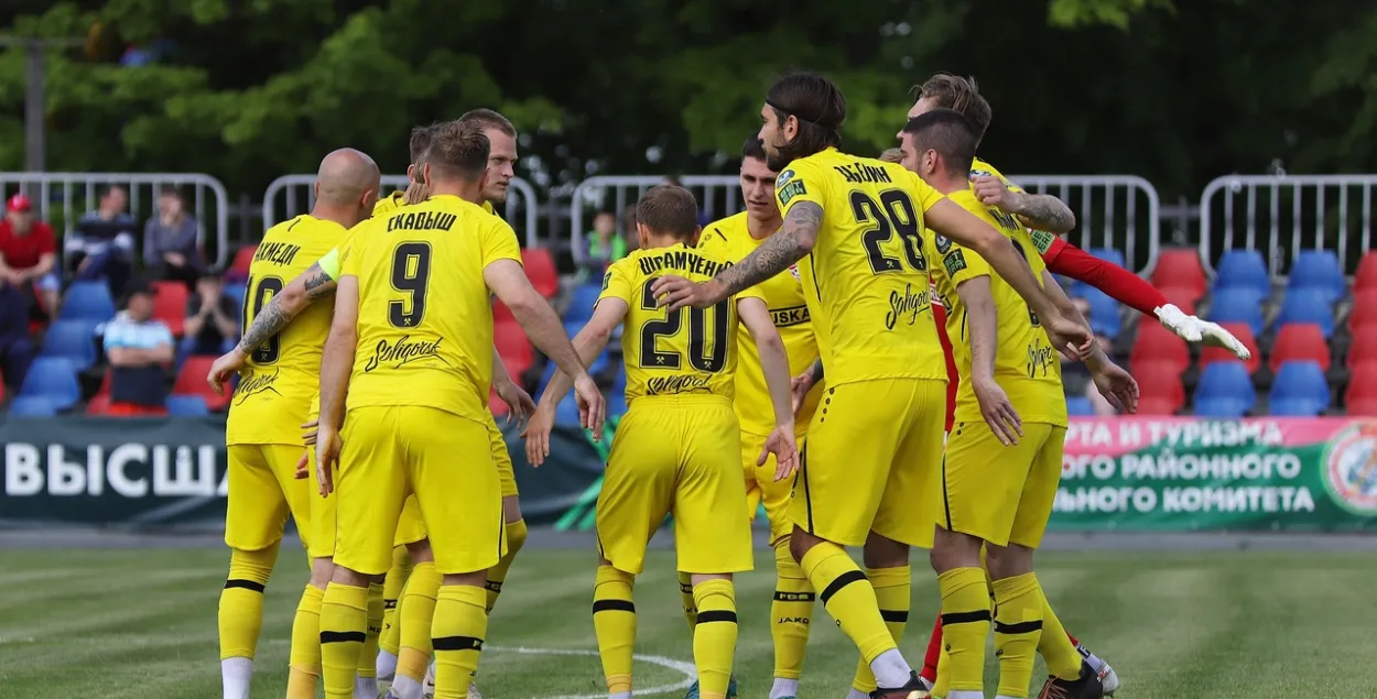 Футбалісты салігорскага "Шахцёра" / vk.com/fcshakhterby
