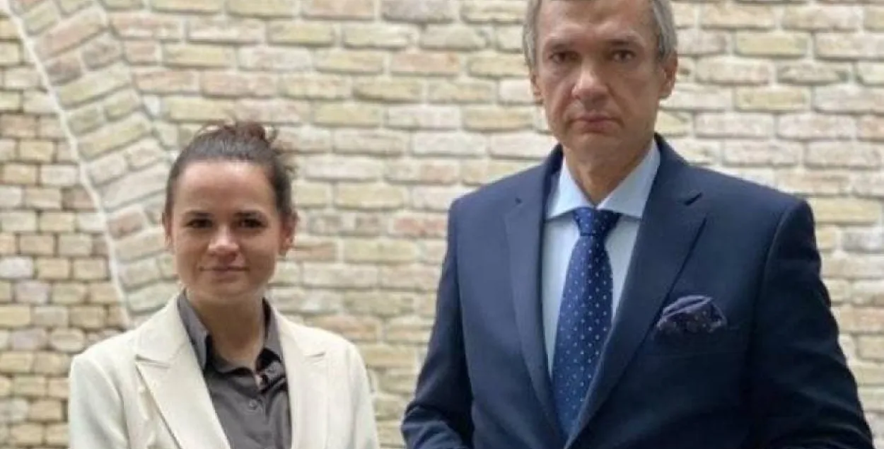 Светлана Тихановская и Павел Латушко​