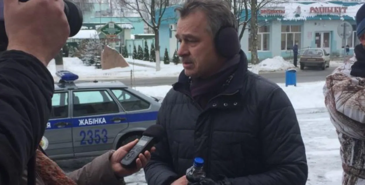 За "непадпарадкаванне міліцыі" Лябедзька атрымаў штраф і арышт