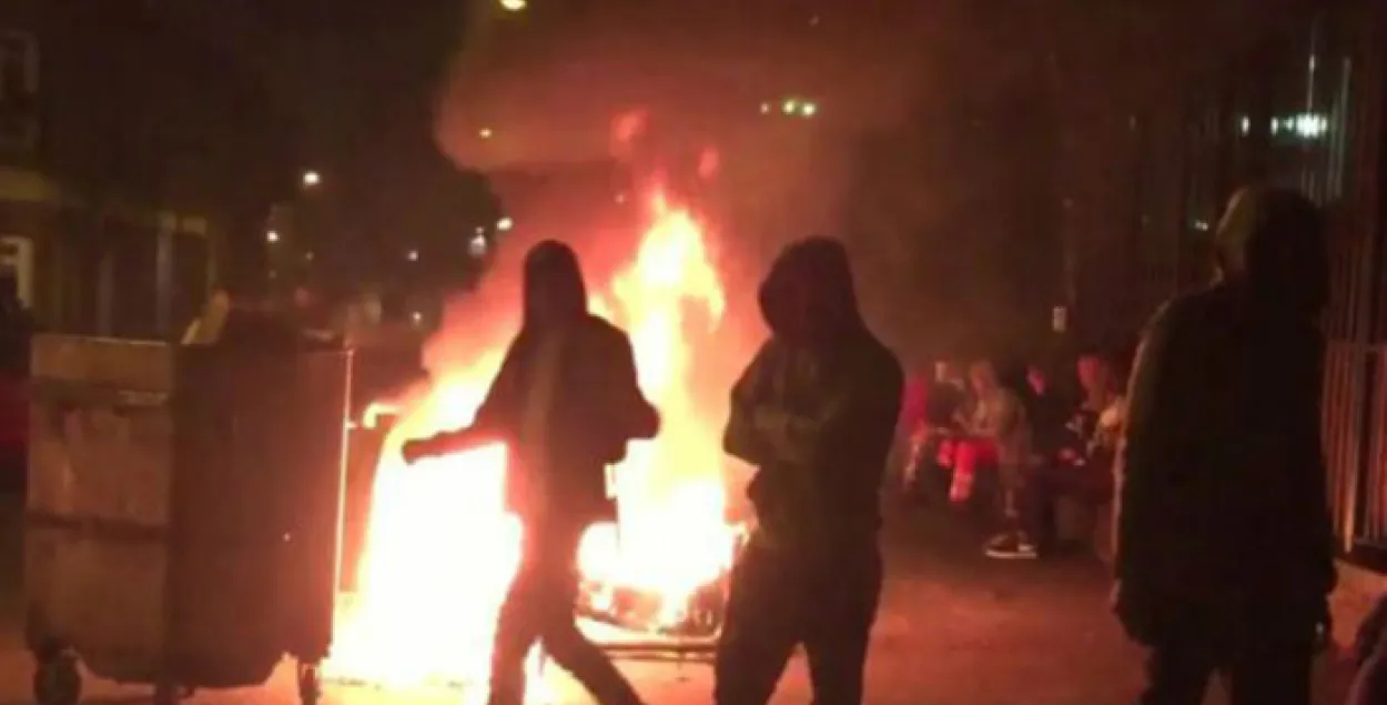У Лондане пабіліся паліцыянты і рэйверы (фота)