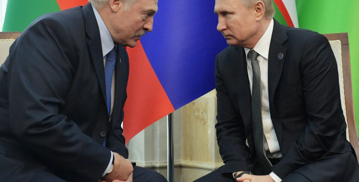Аляксандр Лукашэнка і Уладзімір Пуцін абмяркоўвалі інтэграцыйныя праграмы на нядаўняй сустрэчы ў Маскве / kremlin.ru
