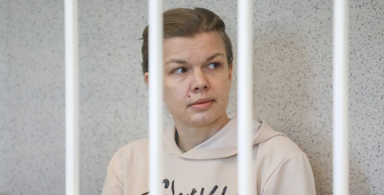 Ксения Луцкина на суде / sb.by
