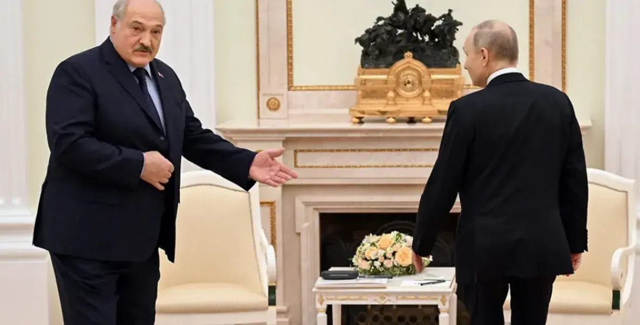 Аляксандр Лукашэнка і Уладзімір Пуцін /&nbsp;kommersant.ru
