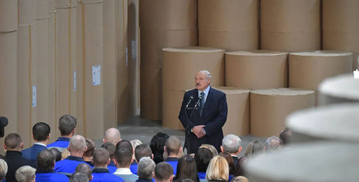 Лукашенко в Шклове / president.gov.by​