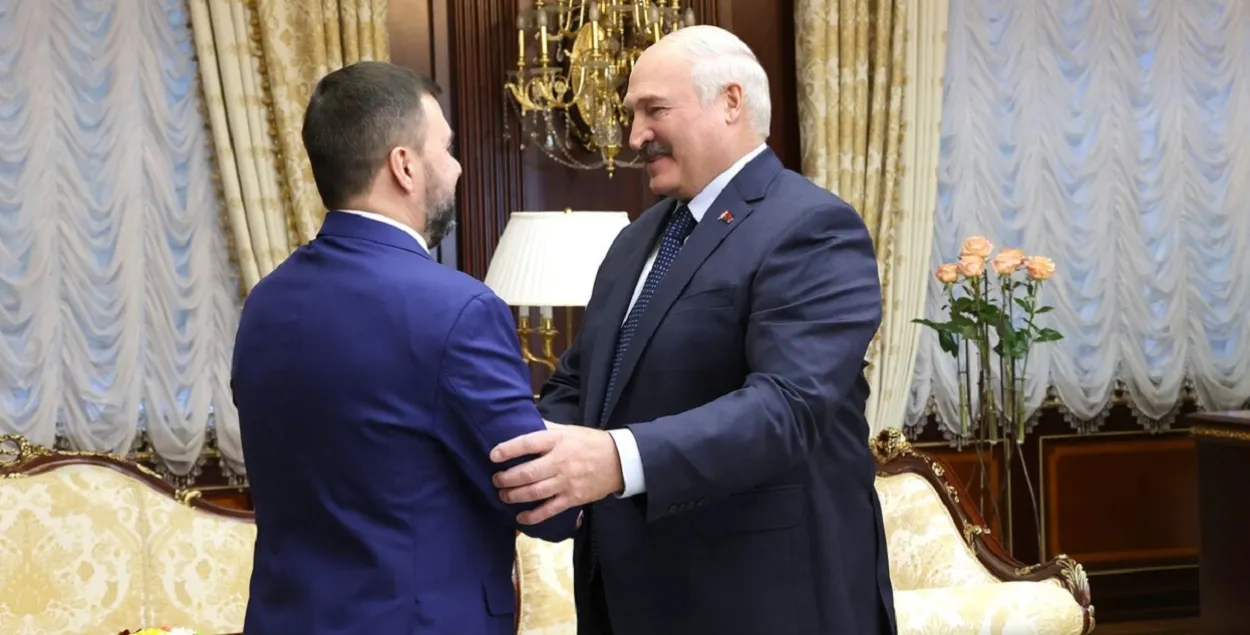 Встреча Дениса Пушилина и Александра Лукашенко /&nbsp;president.gov.by
