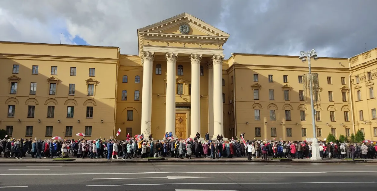 У Мінску прайшоў трэці “Марш пенсіянераў”