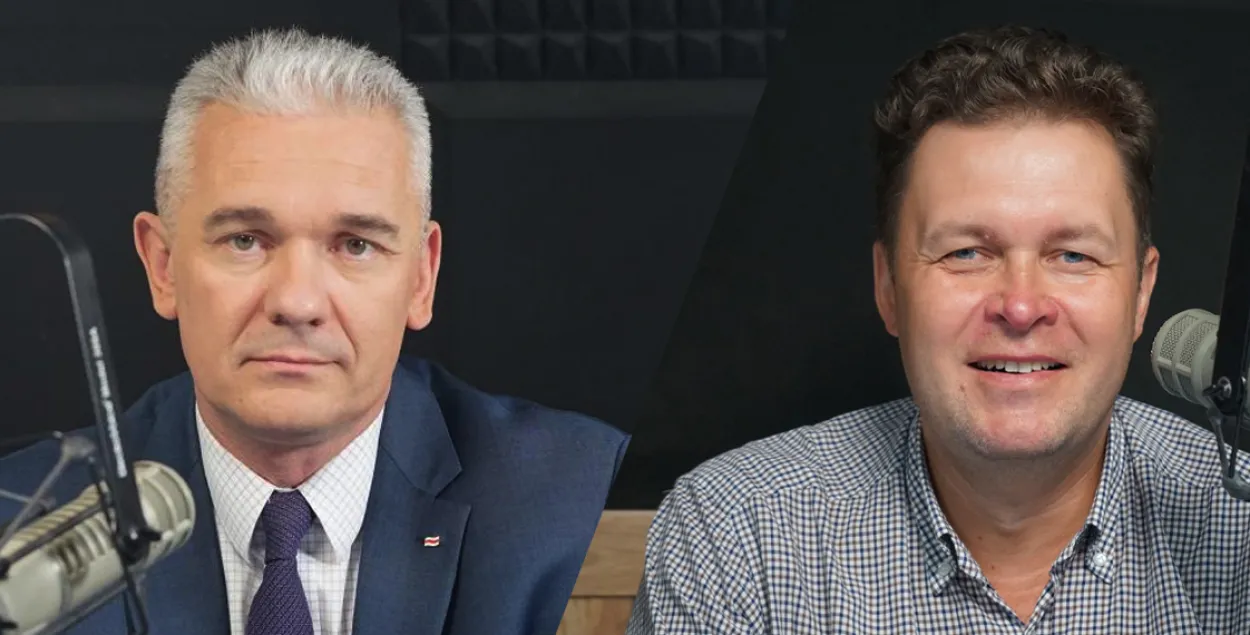 Валерий Ковалевский и Евгений Магда / Еврорадио
