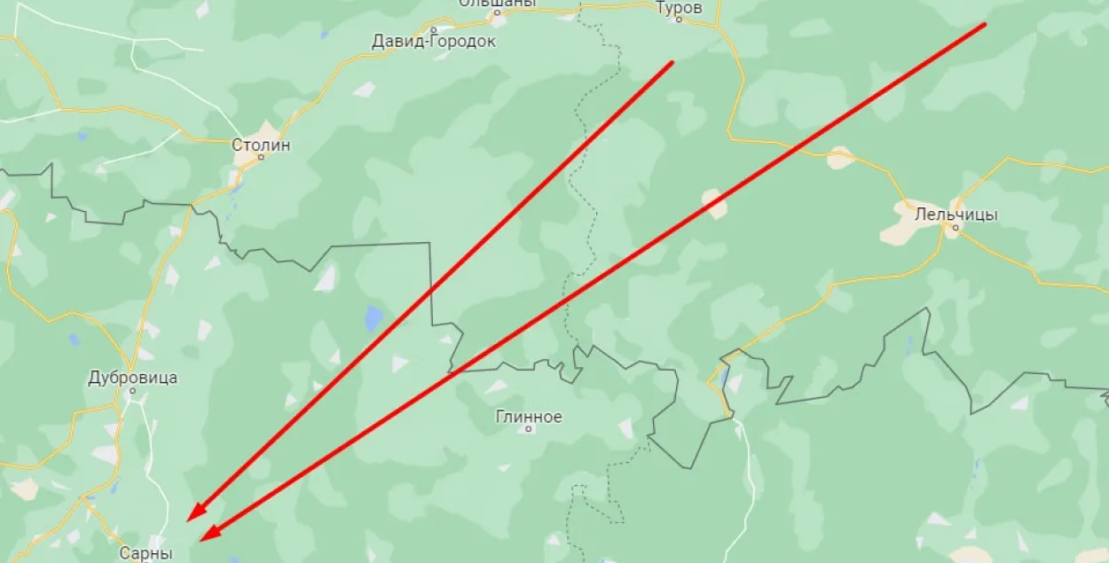Расіяне зноў абстралялі Украіну з тэрыторыі Беларусі