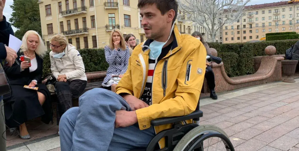 "Марш (не)інвалідаў" прайшоў у Мінску 