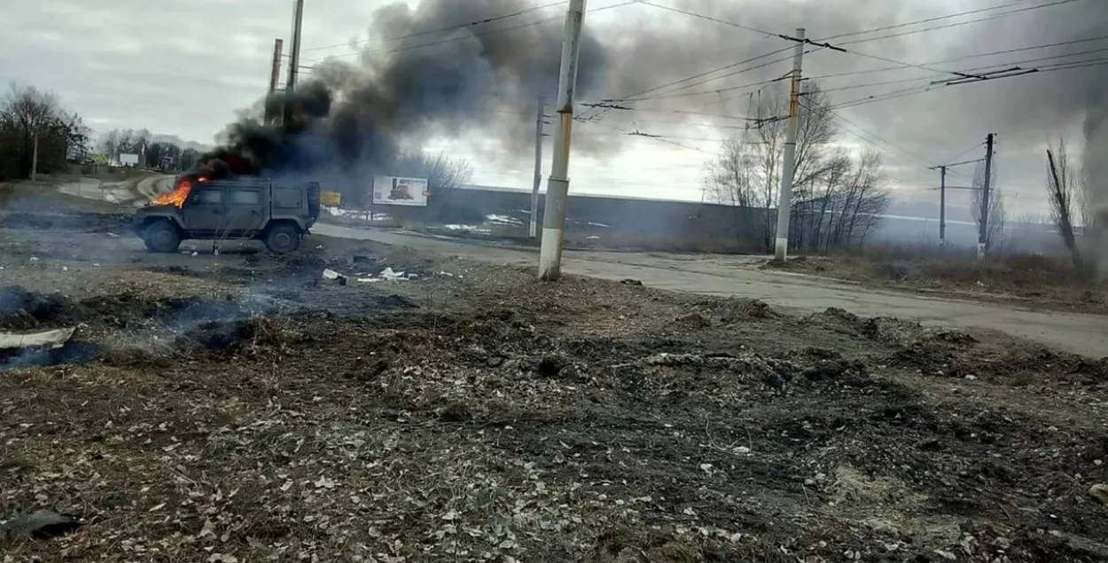 У Кіеве назвалі лічбы страт расійскіх войскаў за чатыры дні вайны