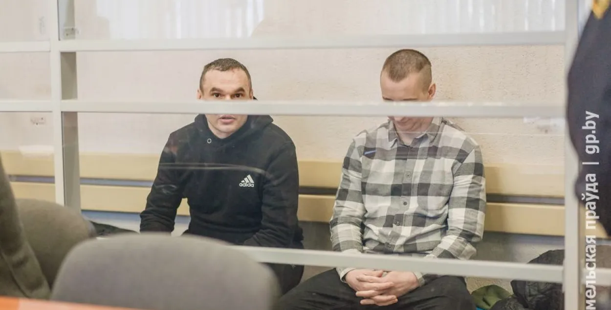 Siarhei Pliashkun and Yury Selvich on trial / gp.by
