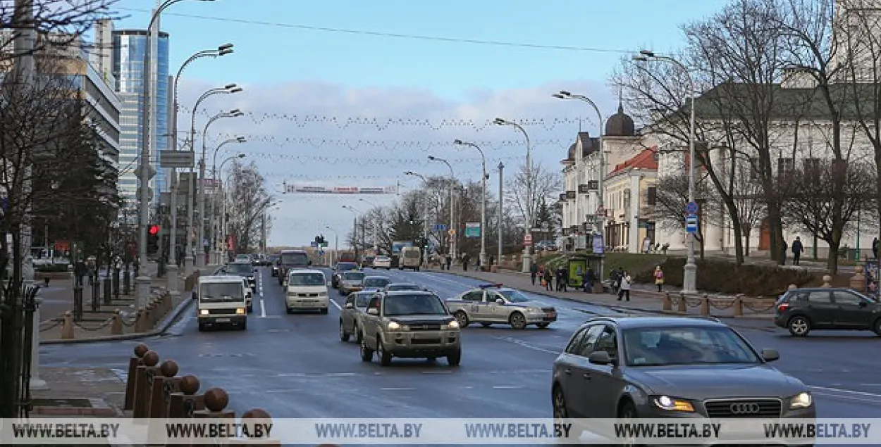 Рух легкавых аўтамабіляў у цэнтры Мінска абмяжоўваць не плануецца