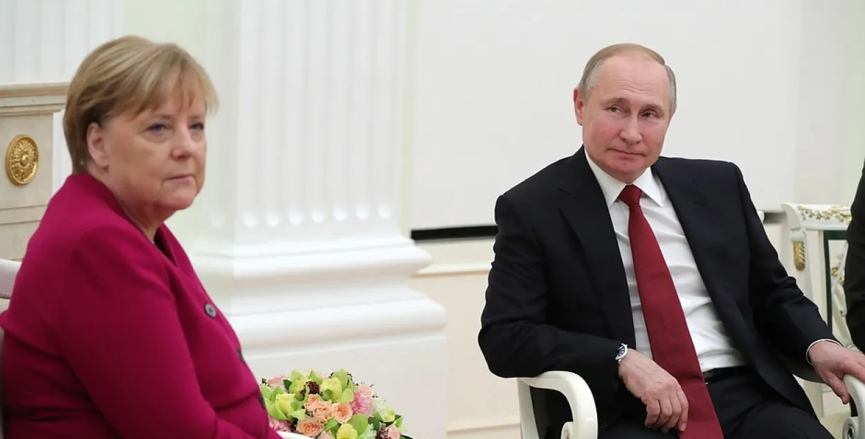 Ангела Меркель и Владимир Путин / kremlin.ru​