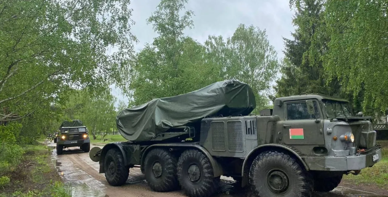 Переброска военной техники / иллюстративное фото&nbsp;@modmilby
