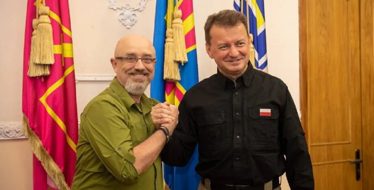 Алексей Резников и Мариуш Блащак​ / twitter.com/mon_gov_pl