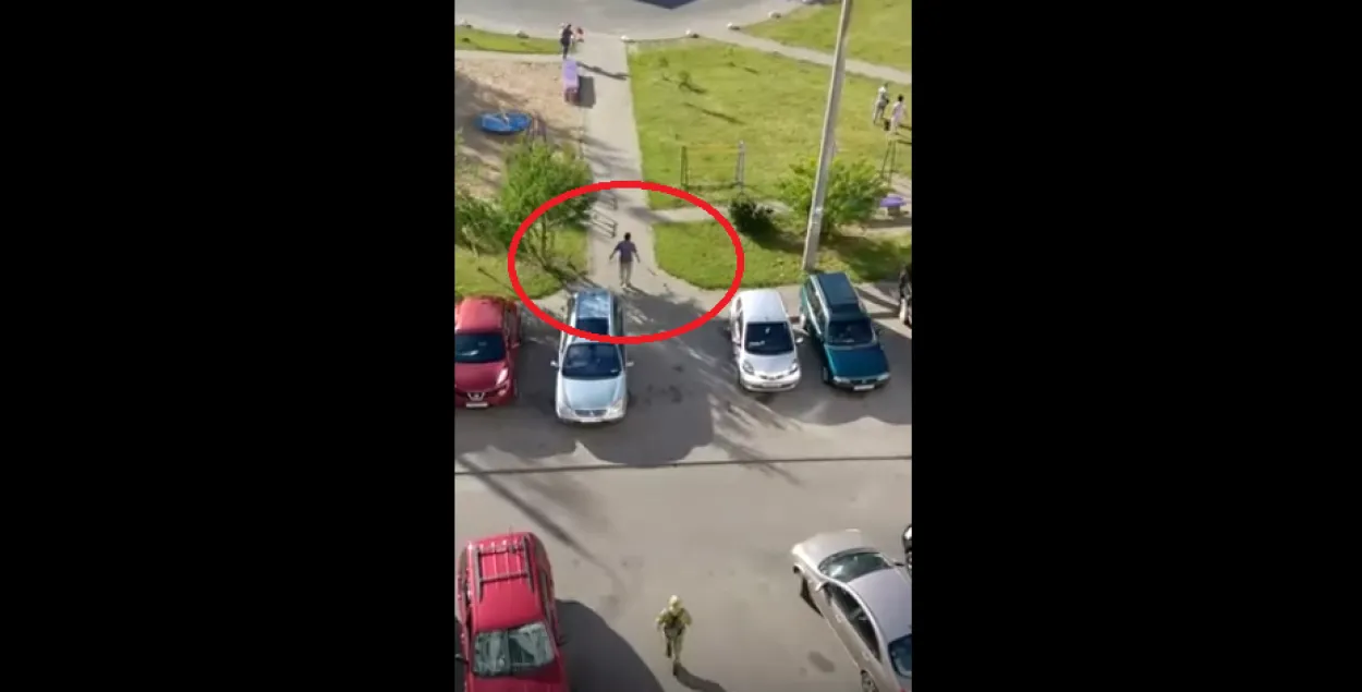 Скриншот с видео Юрия Даниловича.