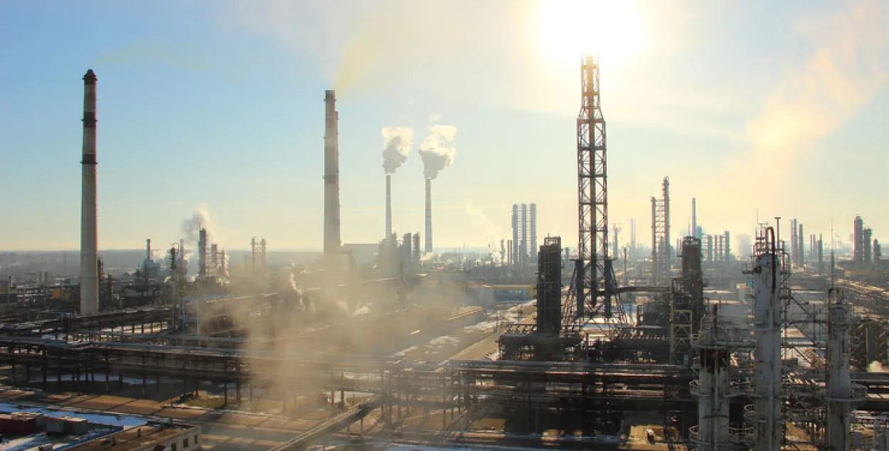 НПЗ "Нафтан" у Наваполацку&nbsp;/novopolotsk.by