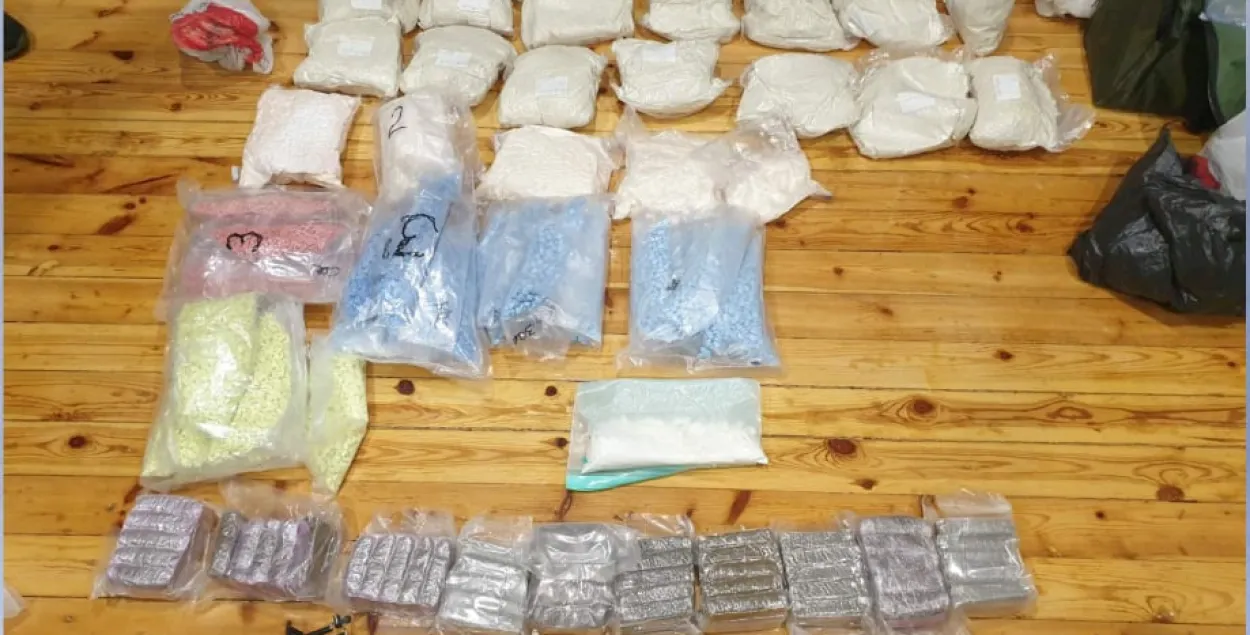 У мінчука выявілі наркотыкі на мільён долараў