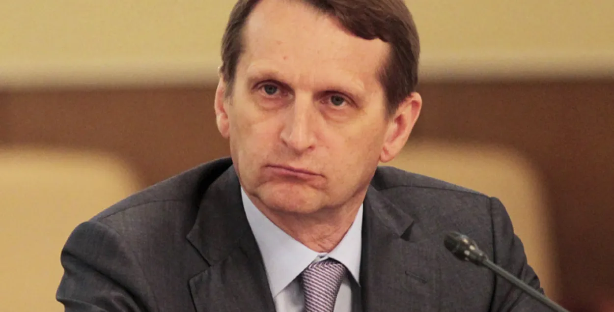 Спікер Дзярждумы заўважыў скарачэнне тавараабароту паміж Расіяй і Беларуссю