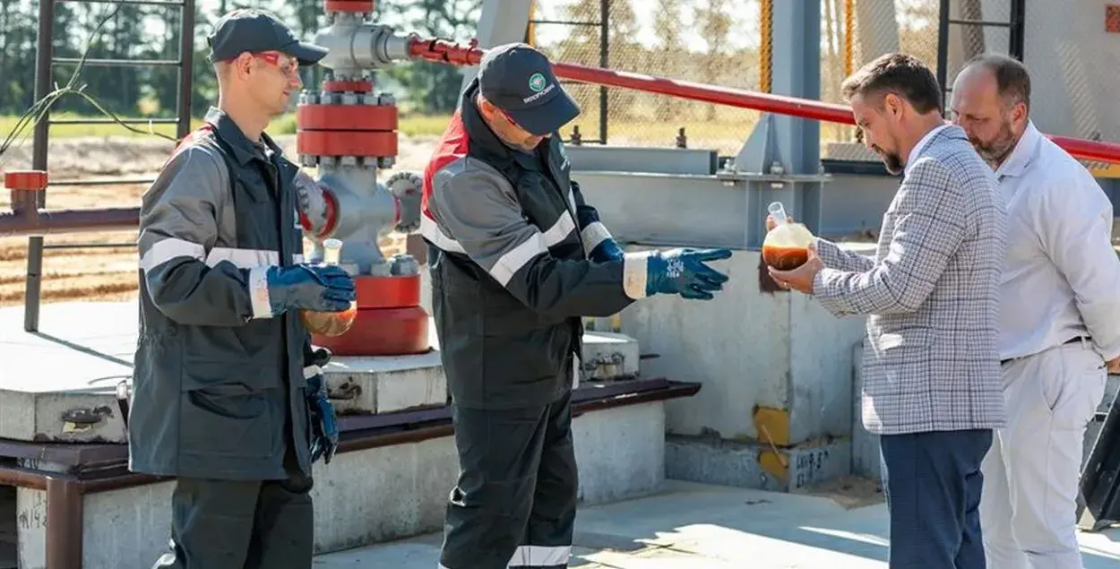 Oil from a new field / belorusneft.by