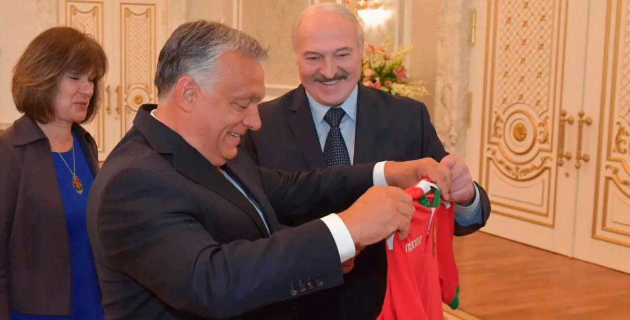Аляксандр Лукашэнка і прэм'ер Венгрыі Віктар Орбан / president.gov.by
