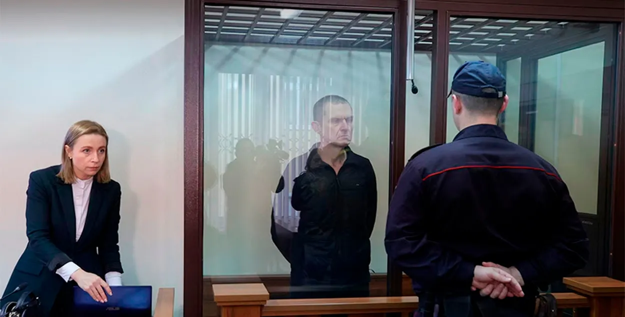 Анджей Почобут на суде / БЕЛТА
