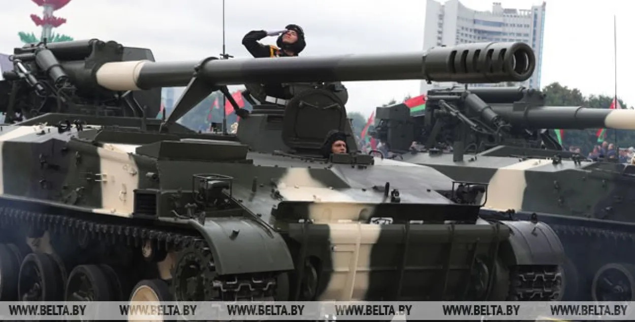На МКАД абмяжуюць рух транспарту ў сувязі з трэніроўкамі параду