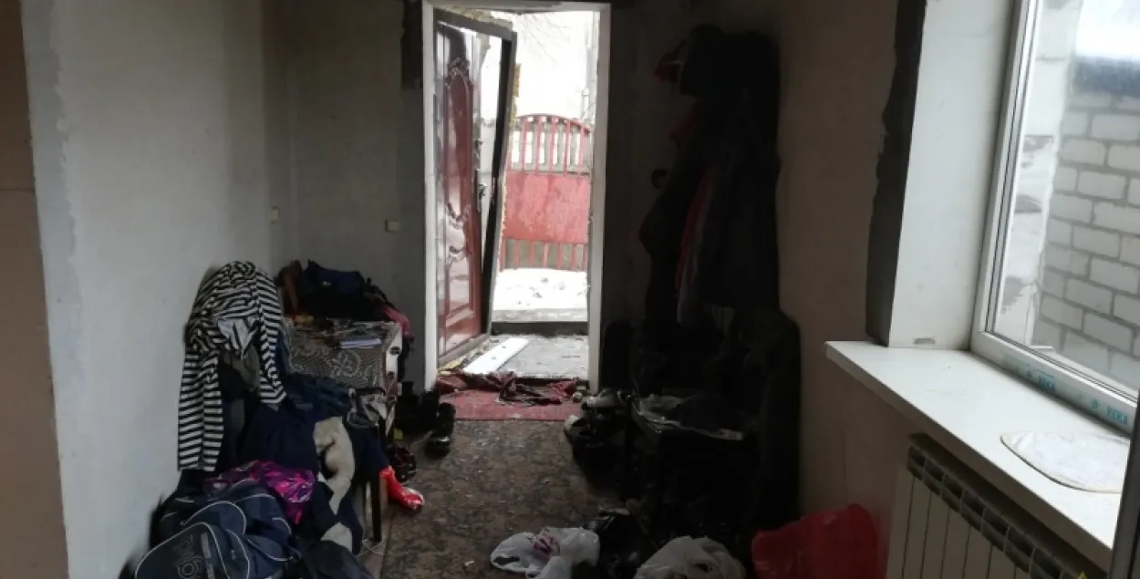 У Баранавічах на пажары ўратавалі мужчыну, ён у рэанімацыі