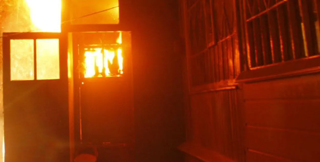 У Пухавіцкім раёне на пажары загінулі тры чалавекі