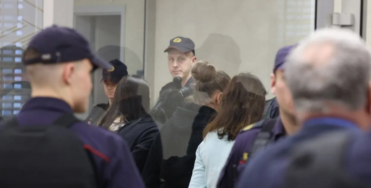 Падчас суда па справе аб педафіліі / БЕЛТА
