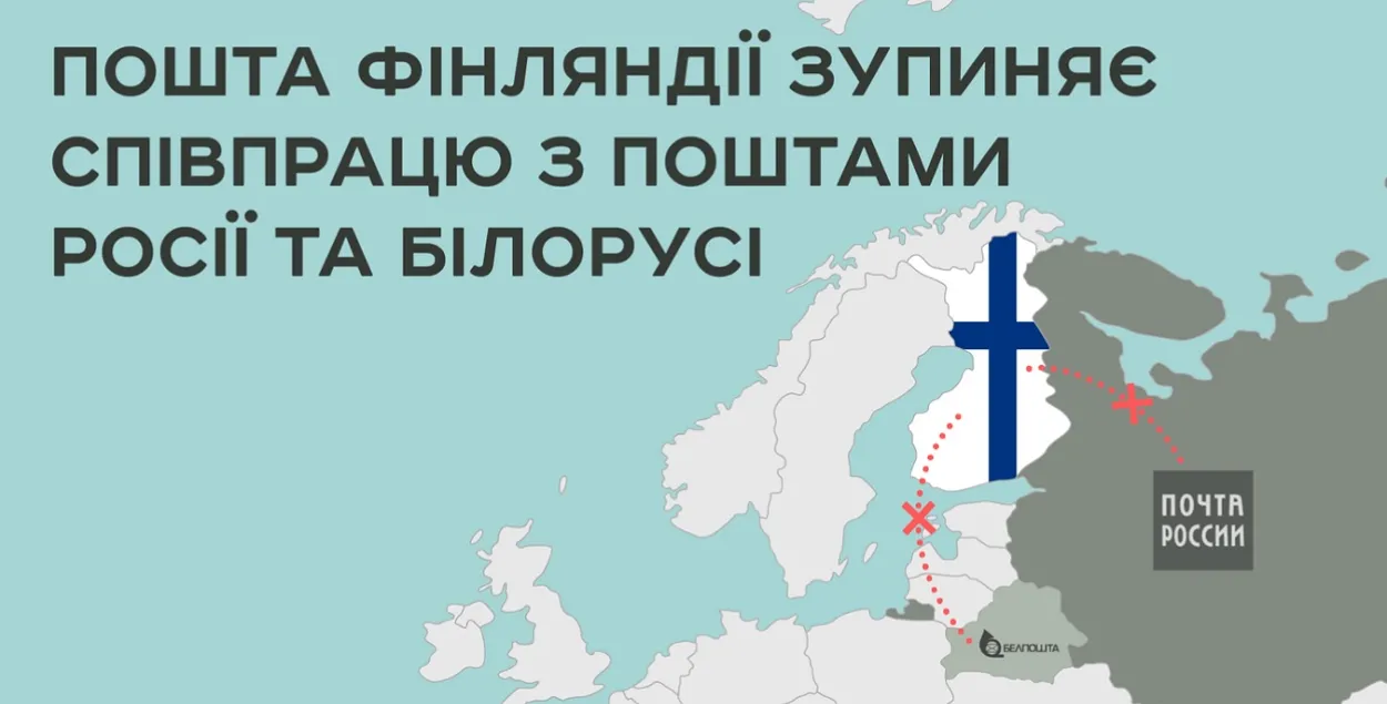 Беларусі і Расіі хочуць аб'явіць паштовую блакаду