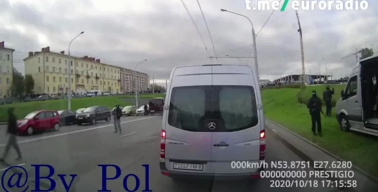 "Паша, гранаты готовь!": появилось ещё одно видео с камер силовиков 