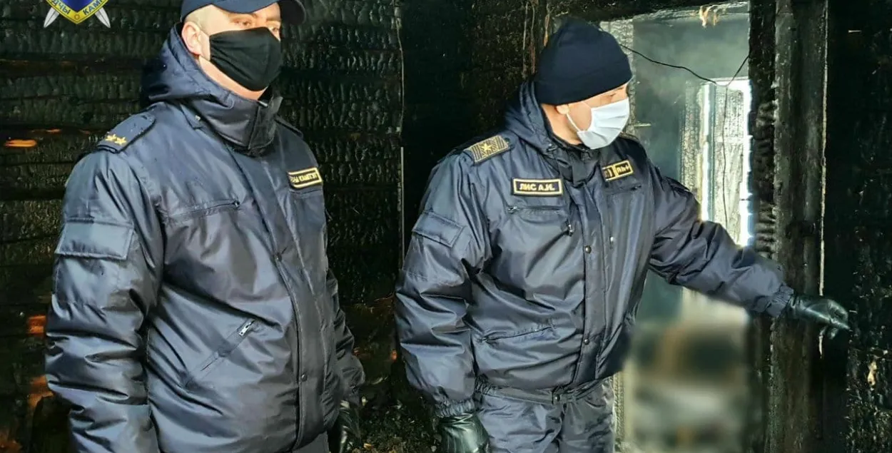 Следчыя на месцы здарэння /&nbsp;t.me/skgovby