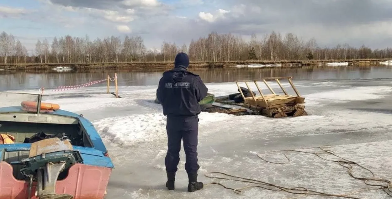 На месцы гібелі хлопчыка працуюць следчыя