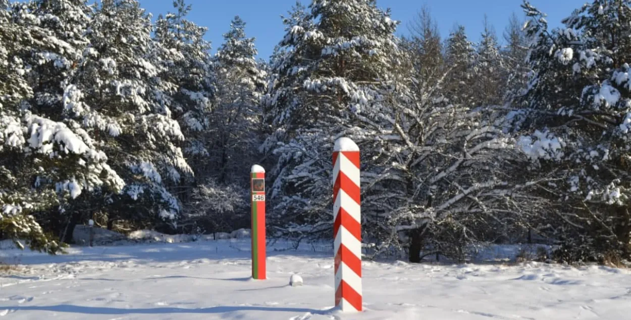 Belarus-Poland border / twitter.com/Straz_Graniczna