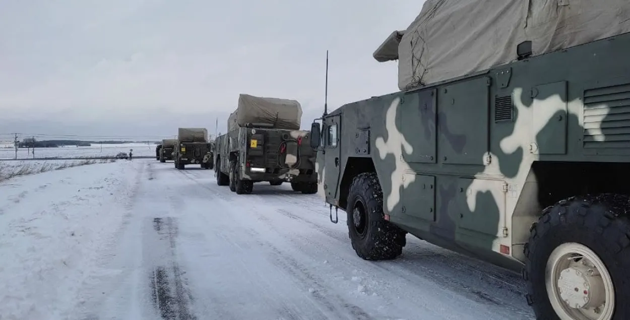 Палявы выхад зенітна-ракетнага палка / Міністэрства абароны РБ, фота ілюстрацыйнае
