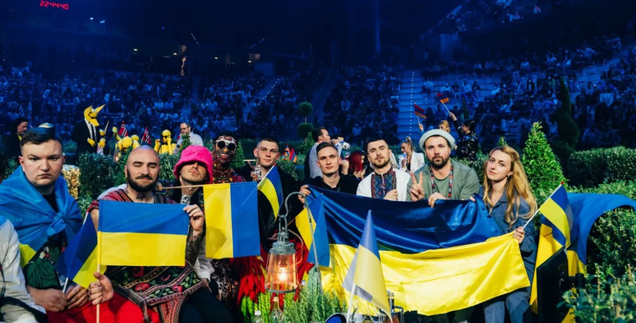 Украінская каманда на "Еўрабачанні" ў 2022 годзе / youtube/eurovision​