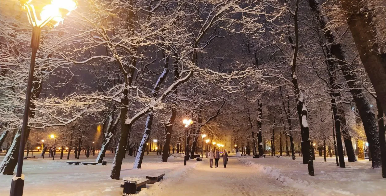 Зімовы Мінск / Еўрарадыё
