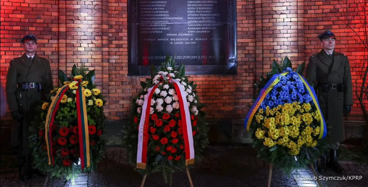 Торжества по случаю 160-летия восстания Калиновского в Варшаве / фото KPRP

