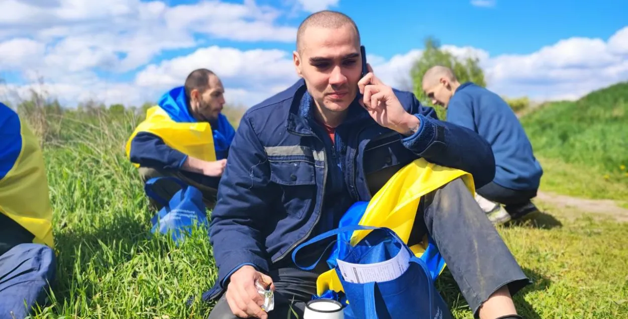 Адзін з іх ужо ў другі раз паварачаецца з расійскага палону жывым / t.me/ermaka2022
