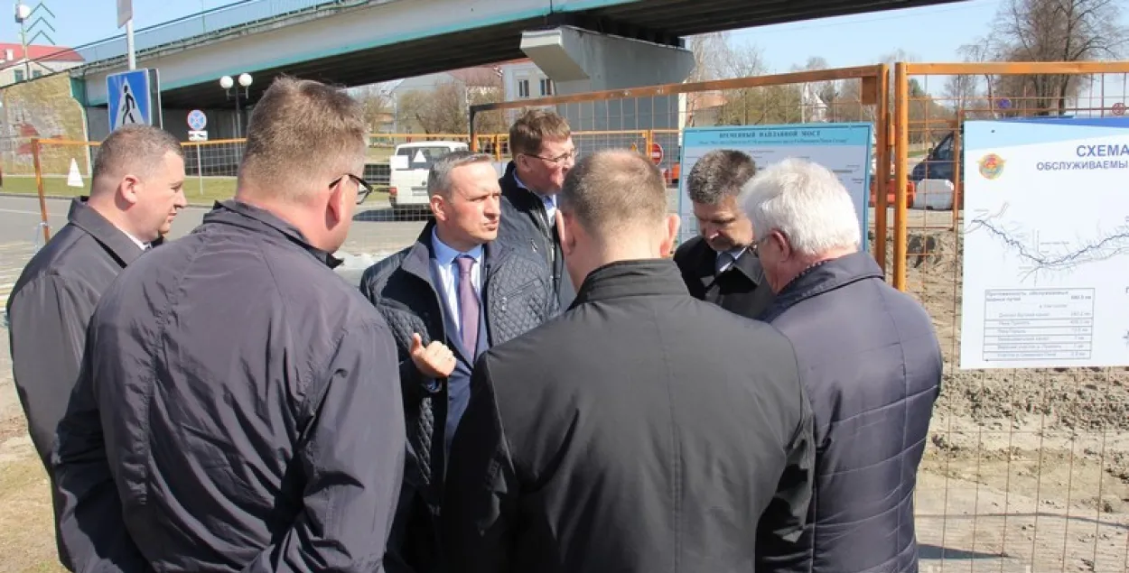 Міністр транспарту: Сітуацыя з пінскім мостам блізкая да аварыйнай