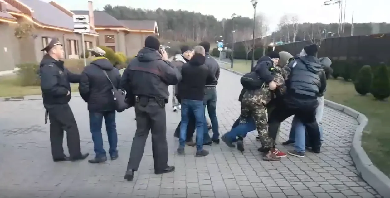Скриншот из видео Дениса Ивашина / Facebook