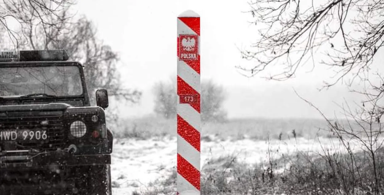 Польско-белорусская граница / twitter.com/Straz_Graniczna
