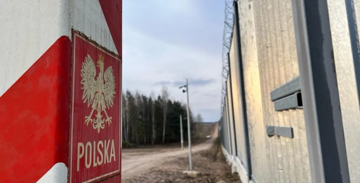 Польская мяжа / twitter.com/Straz_Graniczna
