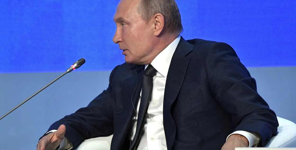 Пуцін: мы не павінны паказваць Украіну ў нявыгадным святле на расійскім ТБ